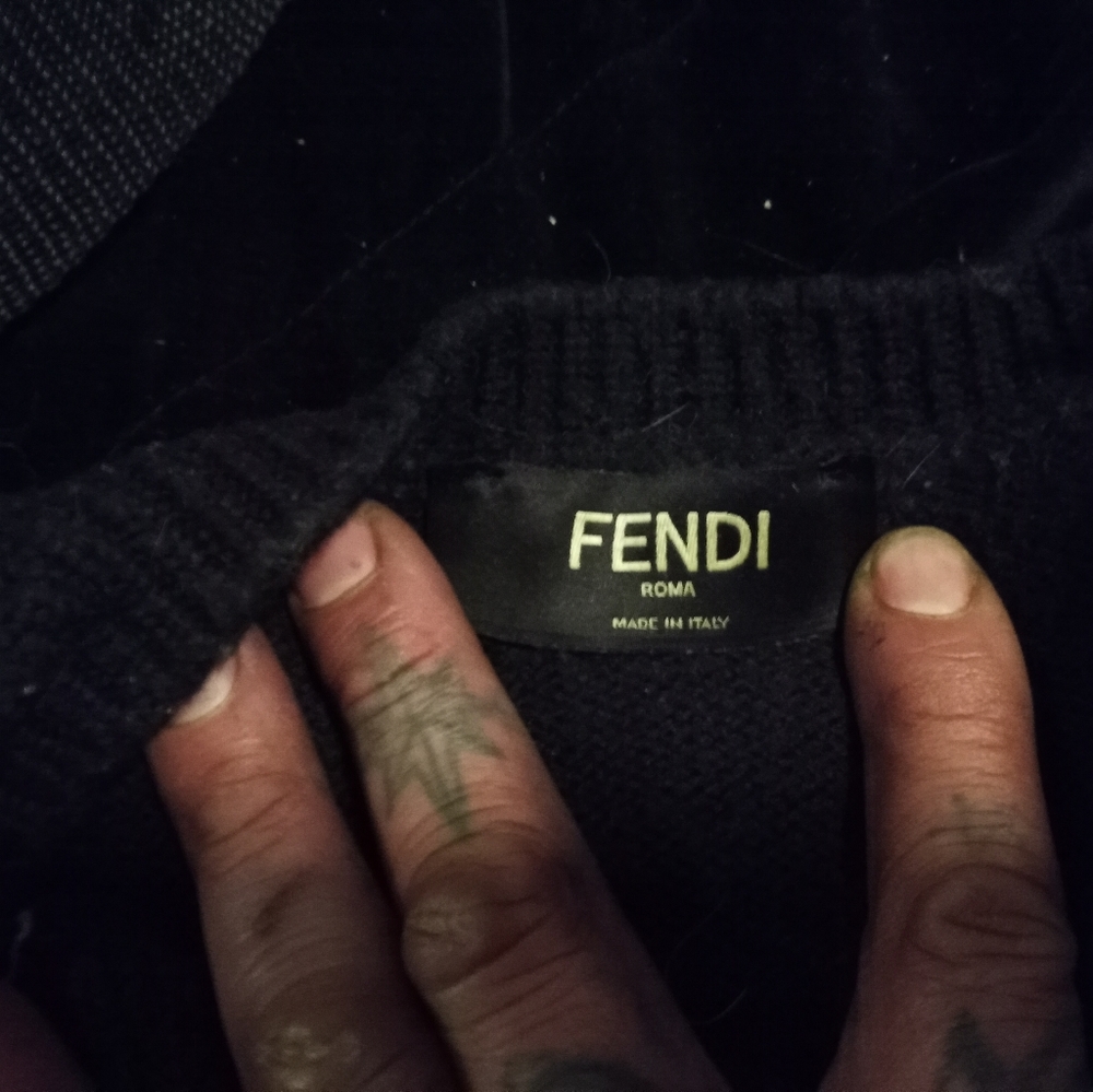 Gucci shorts an fendi sweater...